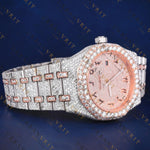 Arabic Dial VVS1 D Color Moissanite Watch