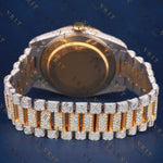 Arabic Day-Date VVS1 D Color  Moissanite Watch