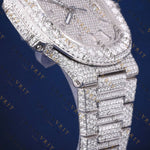 Classic Iced VVS1 D Color Moissanite Watch