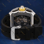 Iced Skeleton Chronograph VVS1 D Color Moissanite Watch