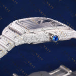 Skeleton Santos VVS1 D Color Moissanite Watch
