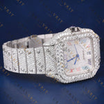 Rainbow Roman VVS1 D Moissanite Watch