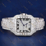 Baguette VVS1 D Color Moissanite Watch