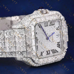 Baguette VVS1 D Color Moissanite Watch