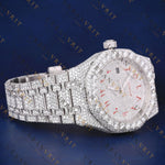 Arabic Dial VVS1 D Color Moissanite Watch