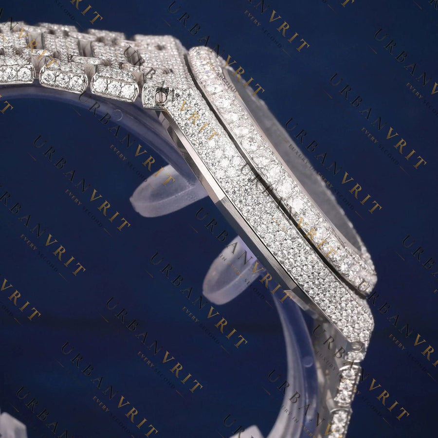 Luxury Royal Oak VVS1 D Color Moissanite Watch