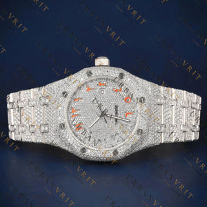 Arabic Numeral Royal VVS1 D Color Moissanite Watch