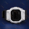 Iced Out Digital VVS1 D Color Moissanite Watch