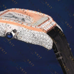 Luxury Santos VVS1 D Color Moissanite Watch