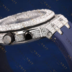 Luxury Chronograph VVS1 D Color Moissanite Watch