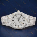 Luxury Nautilus VVS1 D Color Moissanite Watch