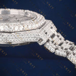 Classic Round VVS1 D Color  Moissanite Watch