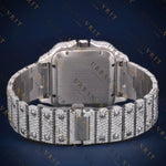 Square Arabic VVS1 D Color Moissanite Watch
