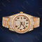 Arabic Day-Date VVS1 D Color Moissanite Watch