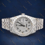 Iced Out Day-Date VVS1 D Color Moissanite Watch