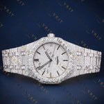 Classic Round VVS1 D Color  Moissanite Watch