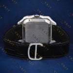 Two-Tone Black Dial VVS1 D Color Moissanite Watch
