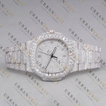 Iced Out VVS1 D Color Moissanite Automatic Watch