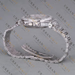 Moissanite Watch VVS1 D Color Fully Iced Out White Gold