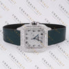 White Gold Moissanite Watch VVS1 D Color Fully Iced