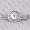 Pearl Moissanite Watch VVS1 D Color Fully Iced Out
